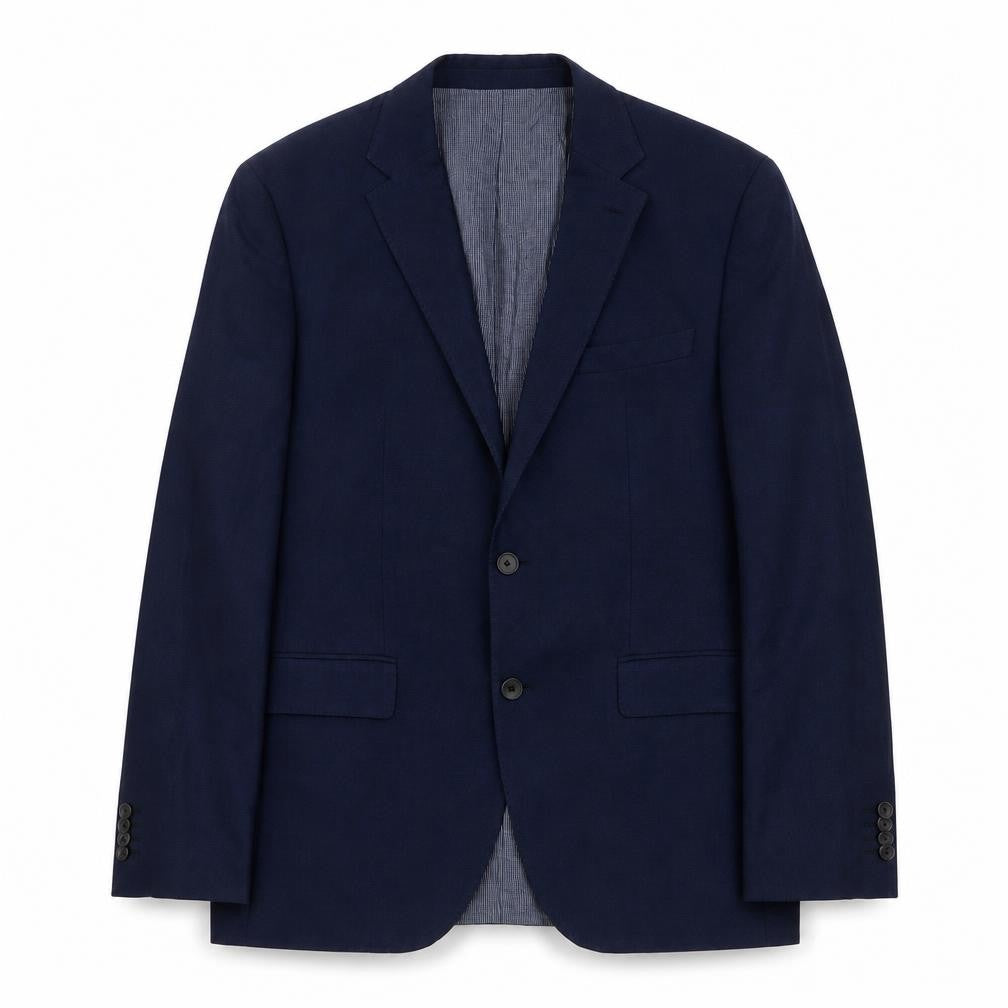 Mens UK Size 38 HUGO BOSS Regular Blue Suit Jacket