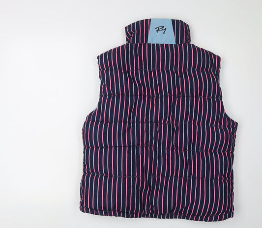 Rydale Unisex Adults Multicoloured Striped Waistcoat M