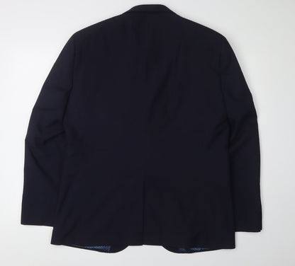 Mens UK Size 42 NEXT Regular Blue Suit Jacket
