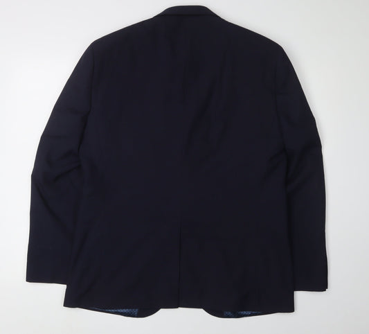 Mens UK Size 42 NEXT Regular Blue Suit Jacket