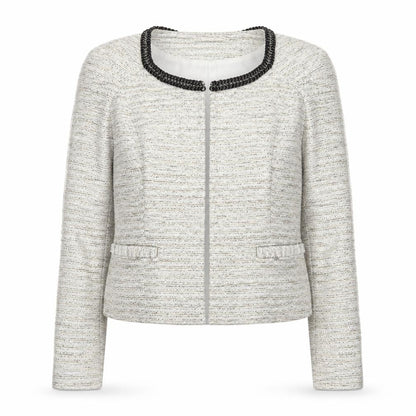 Womens UK Size 10 Marks and Spencer Regular Ivory Blazer