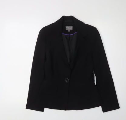 Womens UK Size 10 TM Lewin Regular Black Blazer