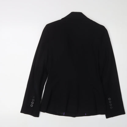 Womens UK Size 10 TM Lewin Regular Black Blazer