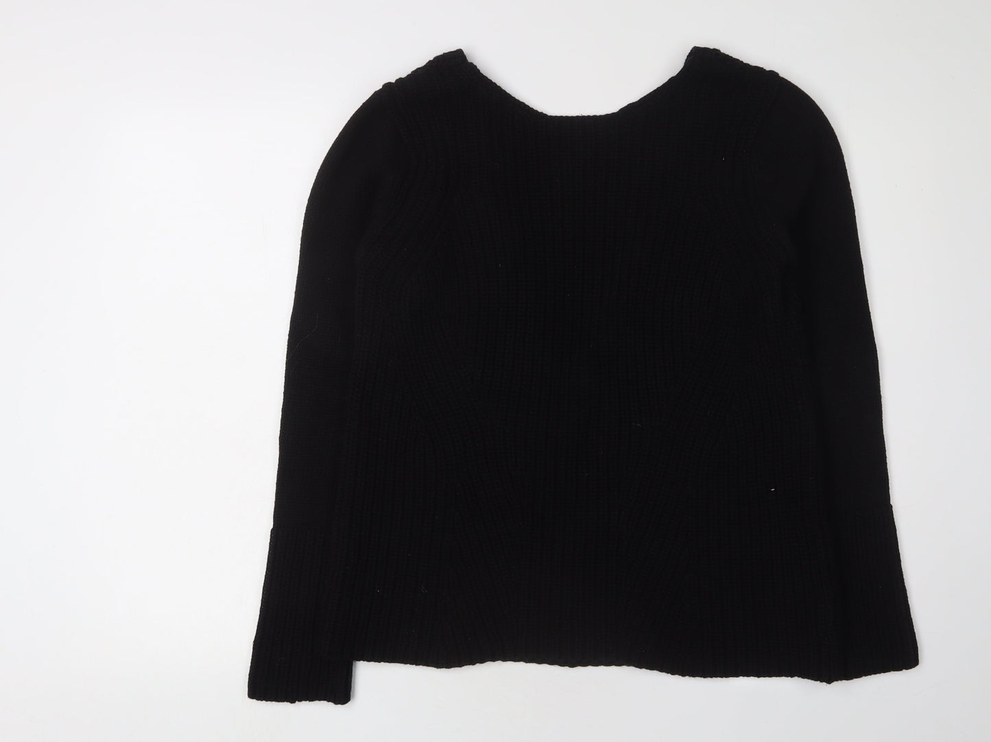 Womens UK Size M Zara Black Pullover Jumper