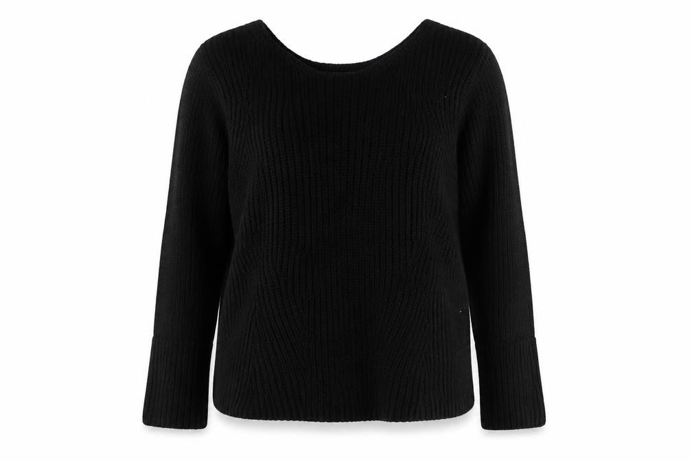 Womens UK Size M Zara Black Pullover Jumper