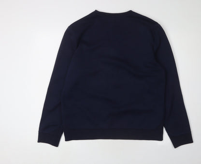 Mens UK Size M H&M Blue Pullover Sweatshirt