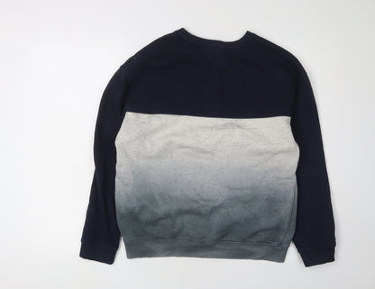 Zara Boys Multicoloured Pullover Sweatshirt 13-14Y, Casual Knit