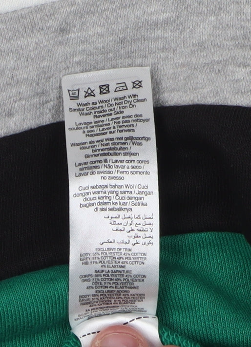 New Look Women's Green Pullover Sweatshirt, Size 8
