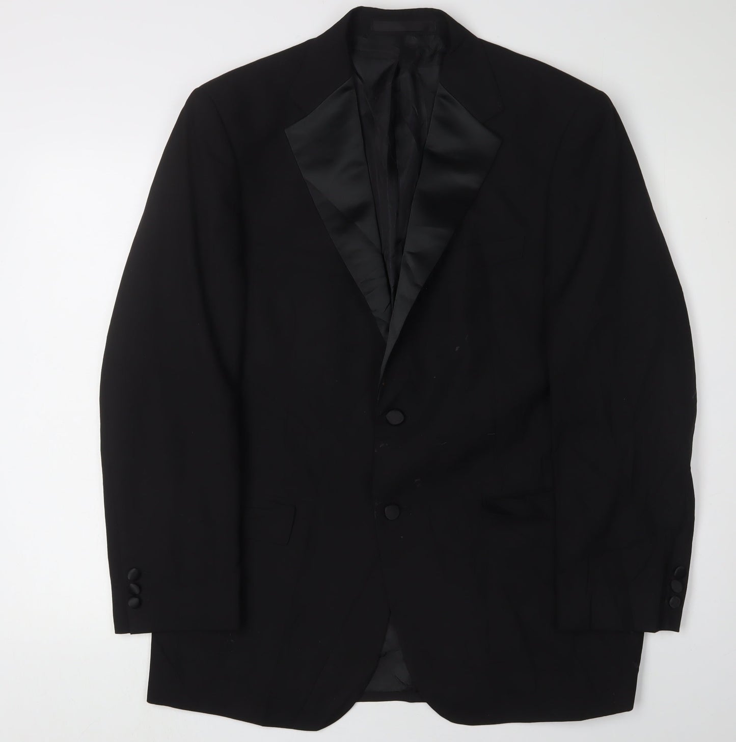 Mens UK Size 40 Marks and Spencer Regular Black Suit Jacket