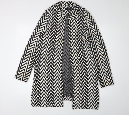 Womens UK Size S Wallis Black Cardigan Jumper