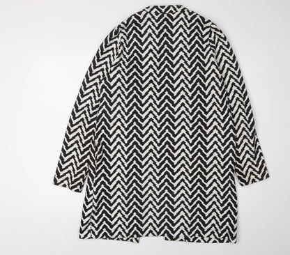 Womens UK Size S Wallis Black Cardigan Jumper