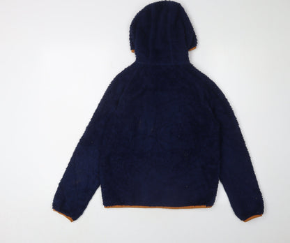 Hi Gear Boys Blue Hooded Fleece Jacket Size 11