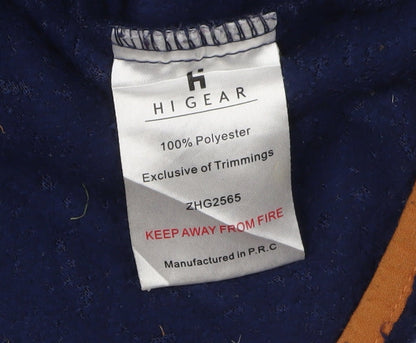 Hi Gear Boys Blue Hooded Fleece Jacket Size 11