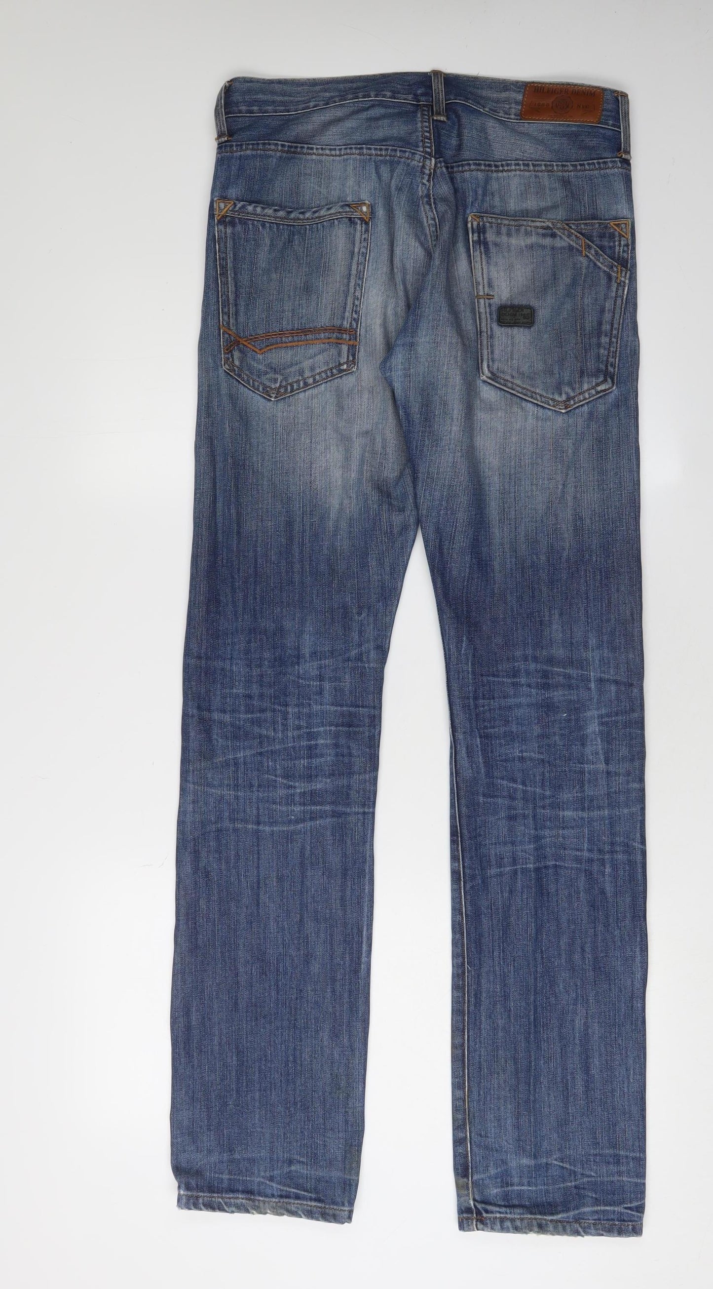 Hilfiger Men Blue Slim Denim Jeans Size 29