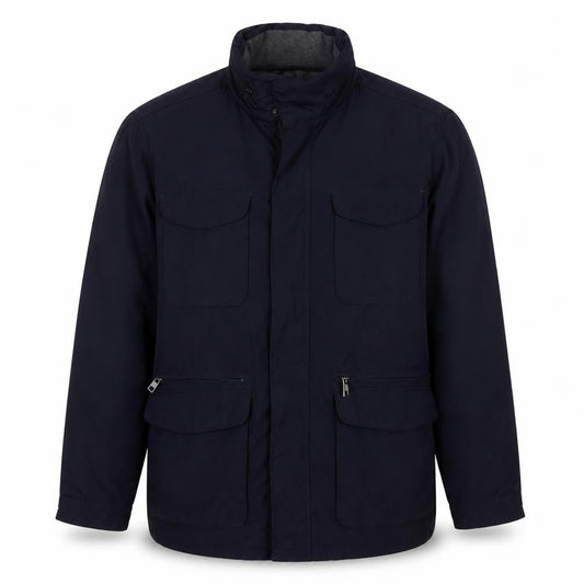 Mens UK Size L Matalan Blue Military Jacket
