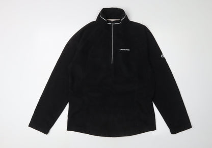 Craghoppers Women's Black Pullover Sweatshirt - Size 10