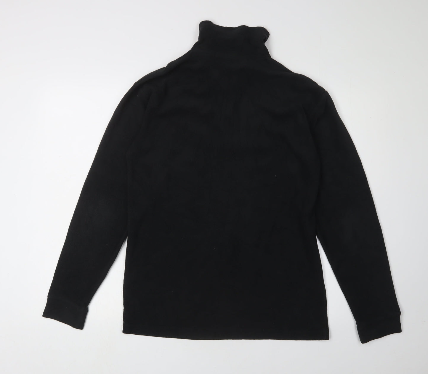 Trespass Men's Black 1/2 Zip Fleece Sweatshirt Size S