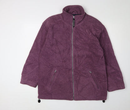 Womens UK Size M Arctic Storm Purple Basic Jacket