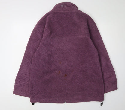Womens UK Size M Arctic Storm Purple Basic Jacket