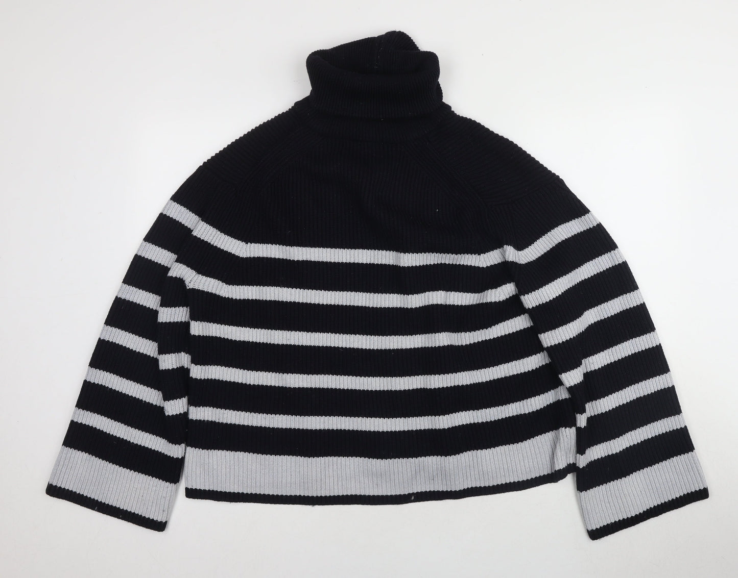 Womens UK Size 12 Zara Black Cardigan Jumper
