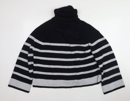 Womens UK Size 12 Zara Black Cardigan Jumper