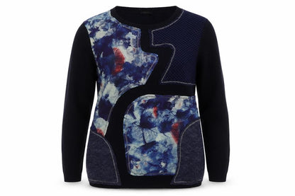 Womens UK Size M Casamia Blue Pullover Jumper
