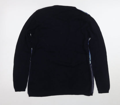 Womens UK Size M Casamia Blue Pullover Jumper