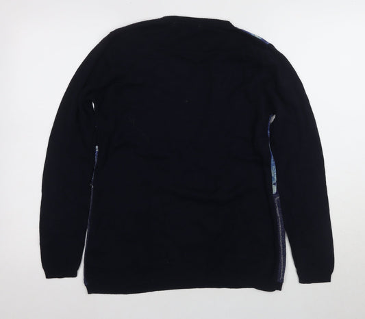 Womens UK Size M Casamia Blue Pullover Jumper