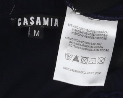 Womens UK Size M Casamia Blue Pullover Jumper