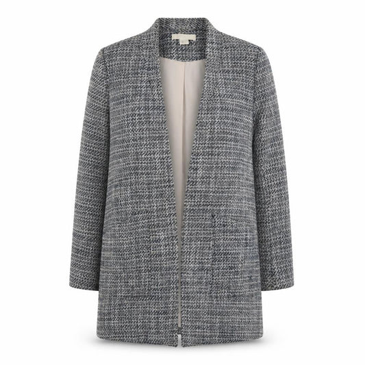 Womens UK Size 14 H&M Grey Basic Jacket