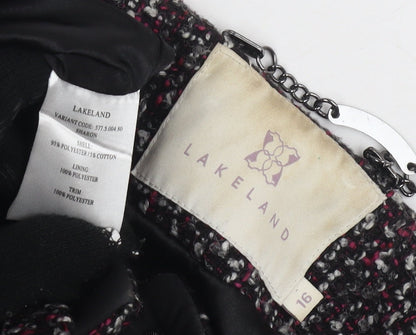 Lakeland Women's Multicoloured Tweed Jacket 16