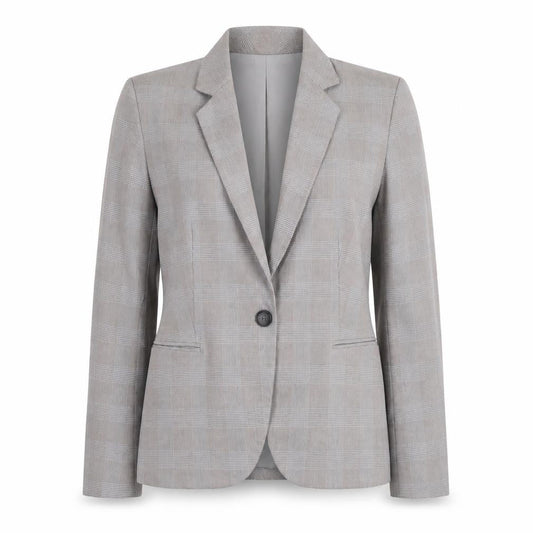 Womens UK Size 10 Zara Grey Basic Jacket