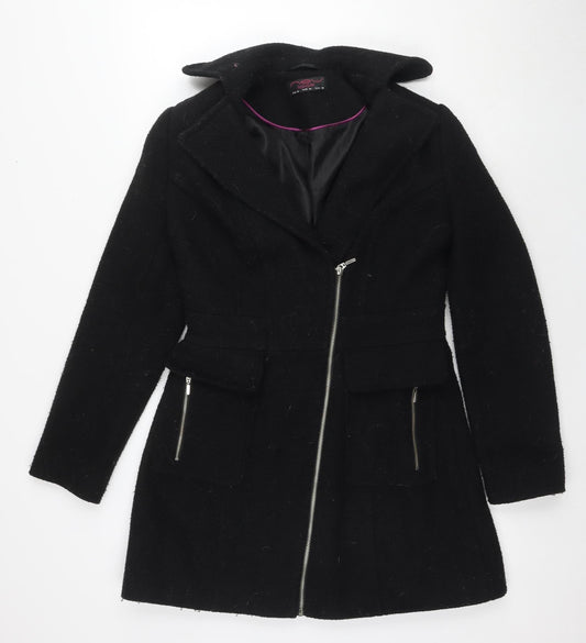 Womens UK Size 10 New Look Black Basic Jacket