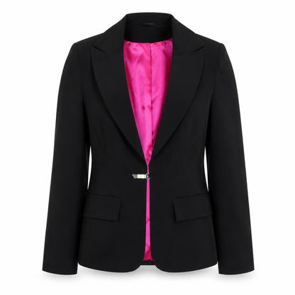 Womens UK Size 8 New Look Regular Black Blazer