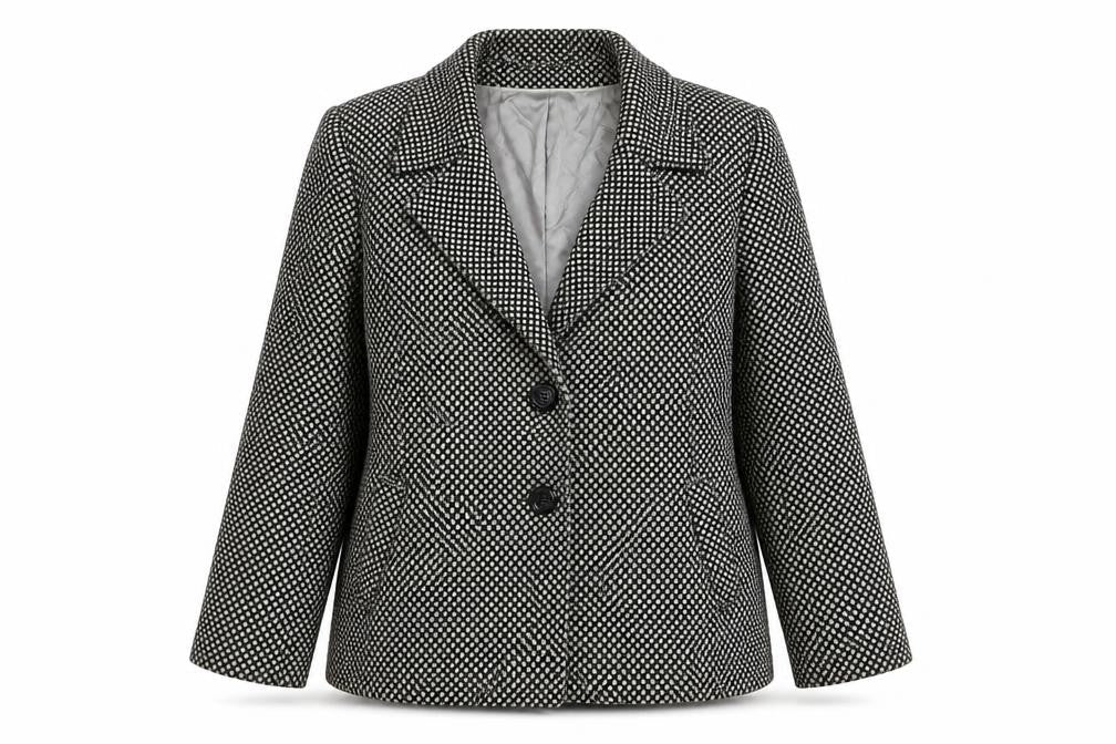 Womens UK Size 16 Berkertex Black Basic Jacket