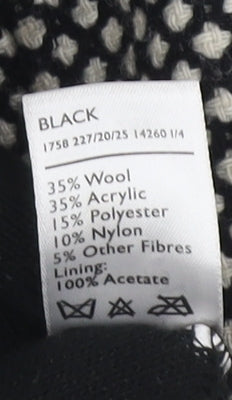 Womens UK Size 16 Berkertex Black Basic Jacket