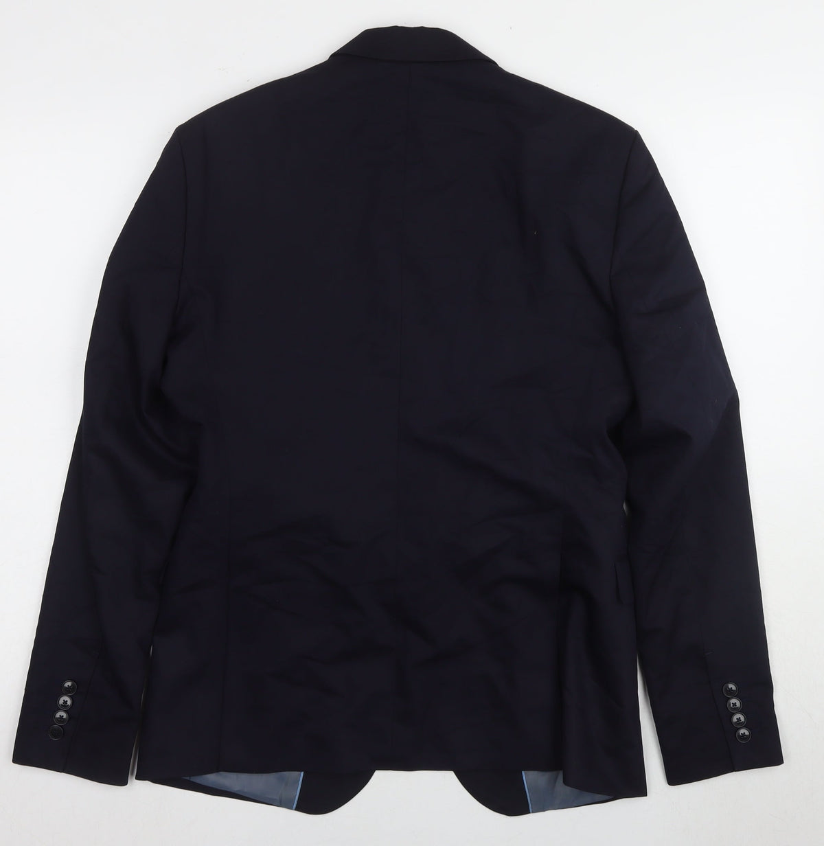 Mens UK Size 38 Zara Regular Black Suit Jacket