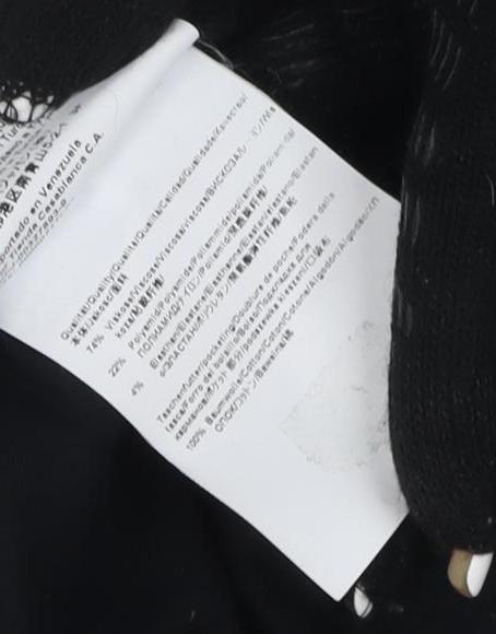 Hugo Boss Men's Black Joggers, Size 12, Drawstring Closure