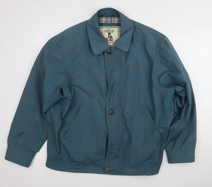 Mens UK Size L In The Field by Greenwoods Blue Basic Jacket