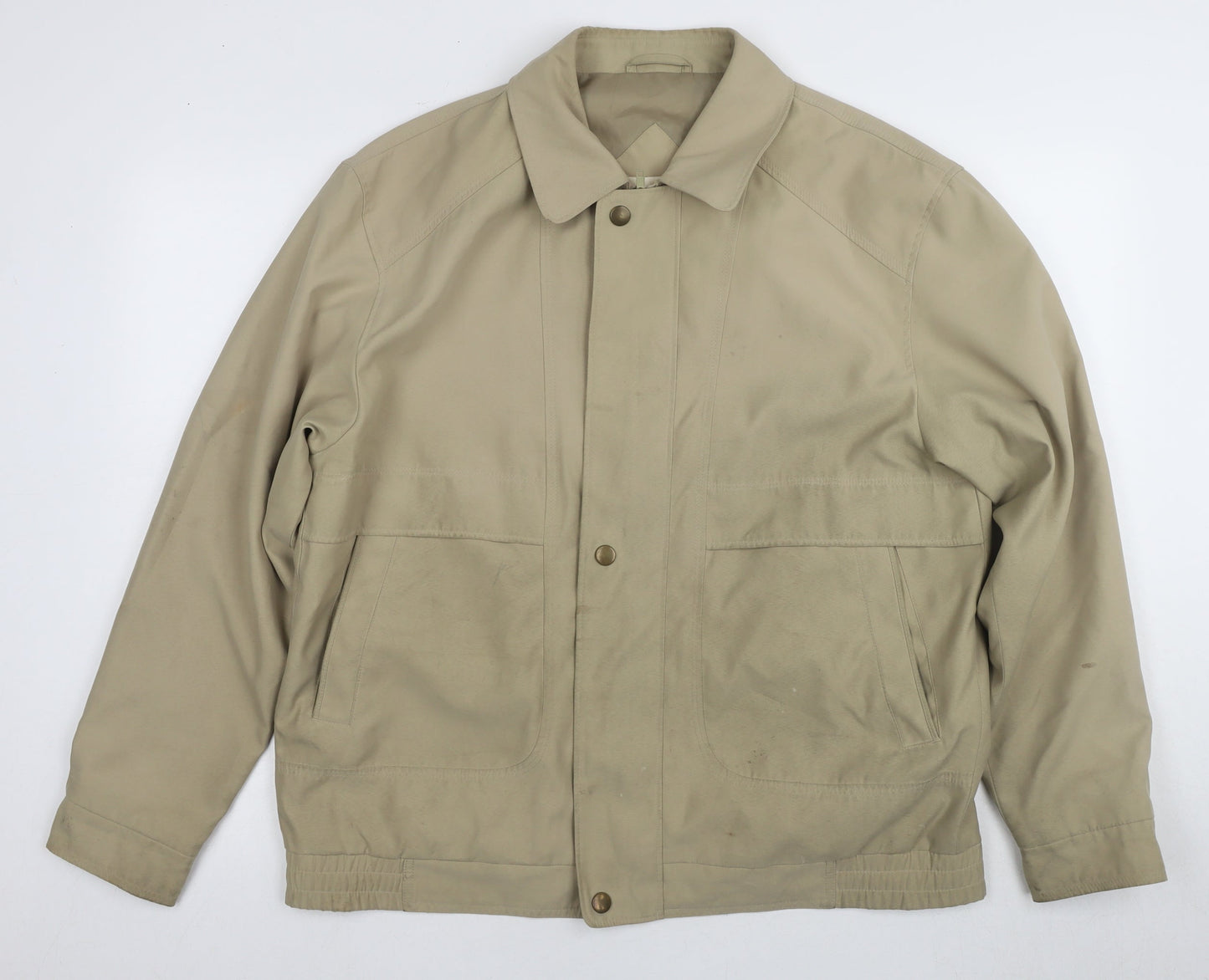 Mens UK Size M EWM Beige Trench Coat