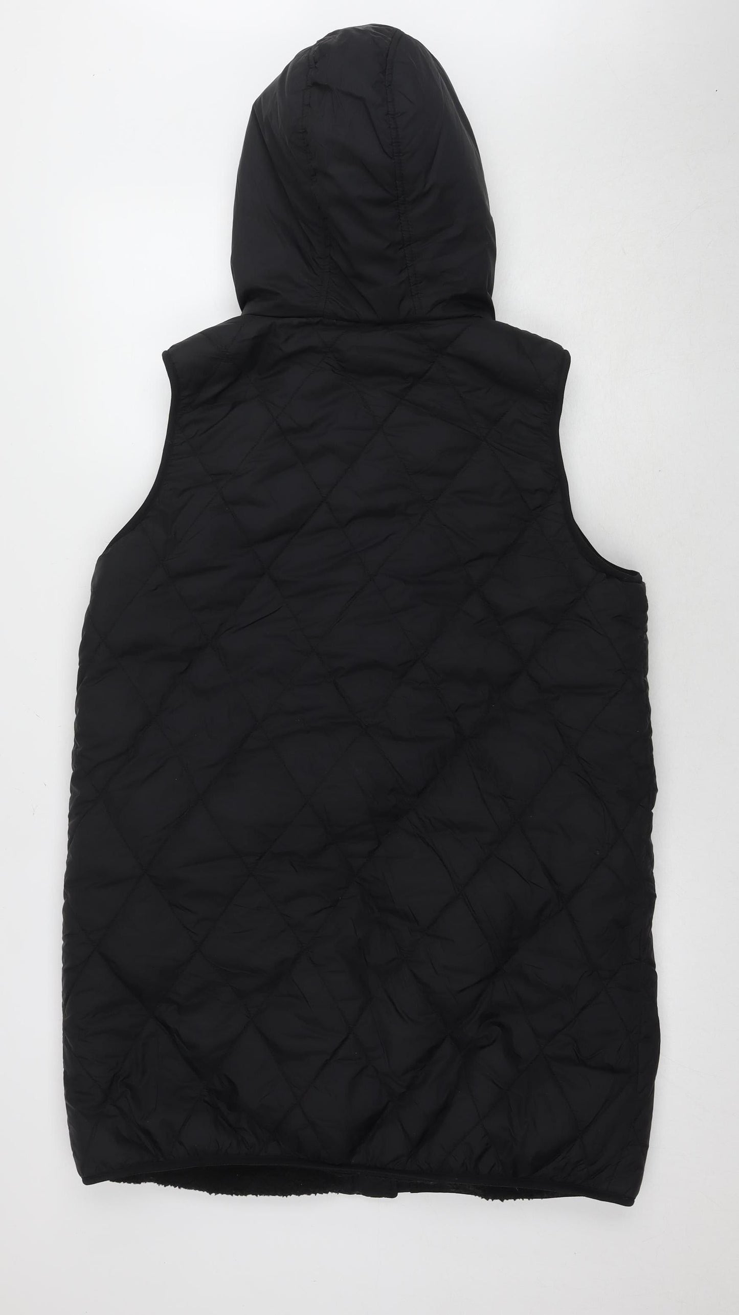 Womens UK Size 6 Part Two Black Puffer Jacket