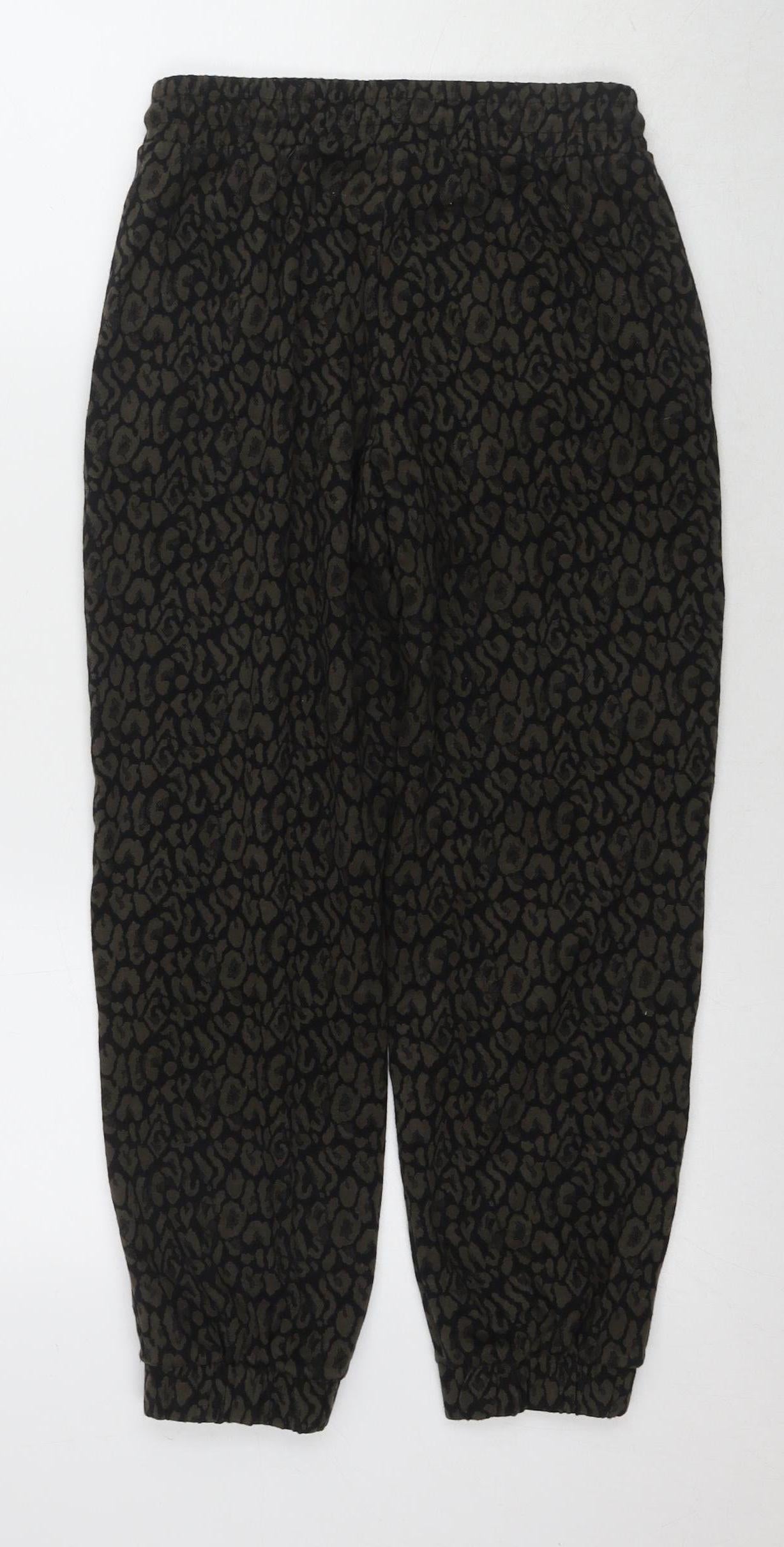 Womens UK Size 6 Marks and Spencer Regular Fit Jogger Black Trousers