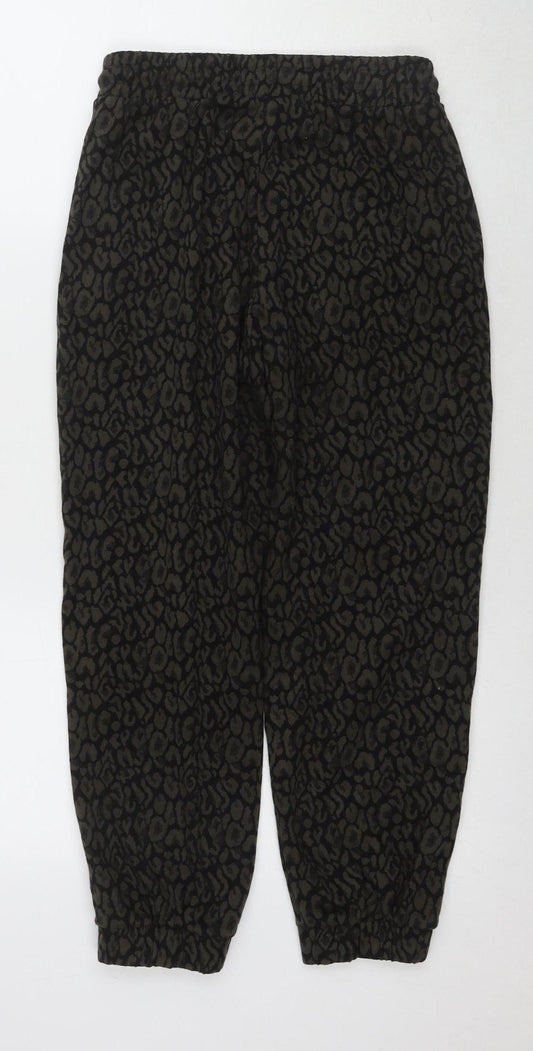 Womens UK Size 6 Marks and Spencer Regular Fit Jogger Black Trousers