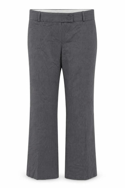 Womens UK Size 14 Marks and Spencer Regular Fit Dress Pants Grey Trousers