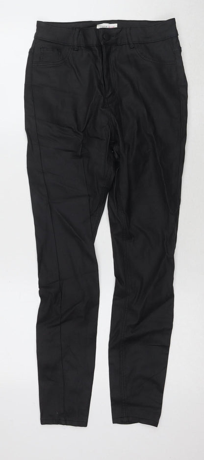 Womens UK Size 12 Urban Bliss Slim Fit  Black Trousers