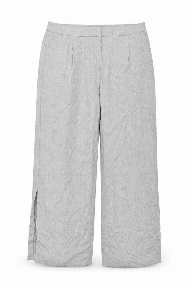 Womens UK Size 18 Marks and Spencer Regular Fit Casual Workwear Grey Trousers