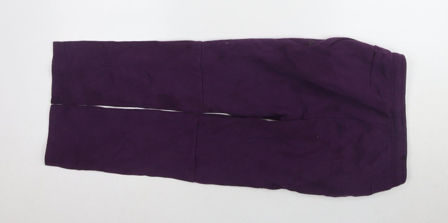 GapFit Unisex Kids Purple Sweatpants M Activewear Stretch