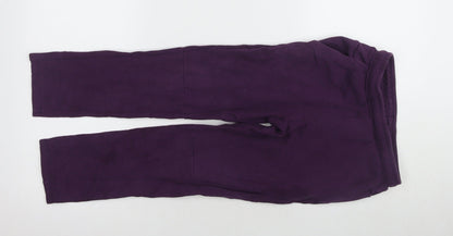 GapFit Unisex Kids Purple Sweatpants M Activewear Stretch