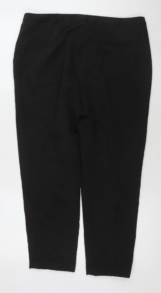 Womens UK Size 10 ASOS   Black Trousers