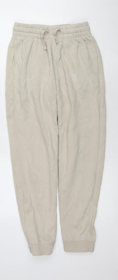 H&M Beige Jogger Trousers - Women's Size 6